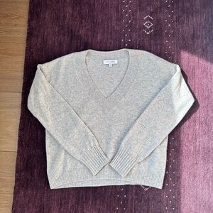 Intermix Cashmere V-Neck Sweater